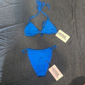 PrettyLittleThing (PLT) Royal Blue Bikini ~ US 4 // UK 8